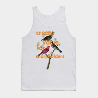 CREATE VALUE FOR SHAREHOLDERS Tank Top